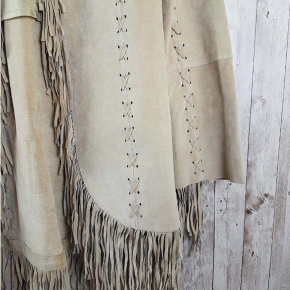 Genuine Leather Fringe Jacket - Picture 8 of 10